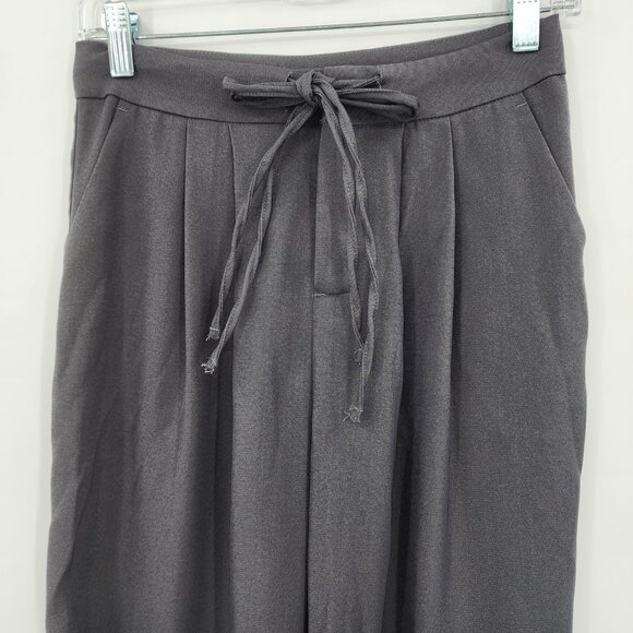 HALARA High Waist Draw String Pocket Dress Pants Gray XS NWT - Picture 6 of 11